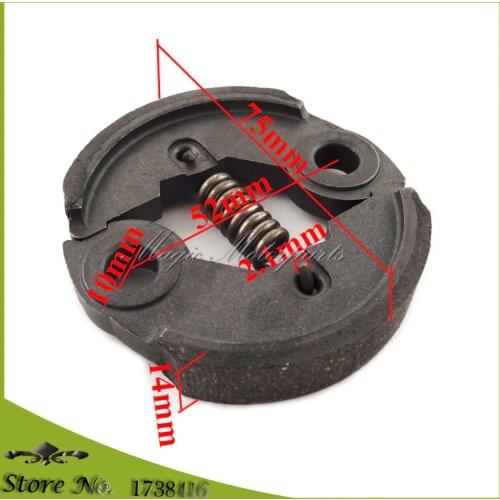 Heavy Duty Clutch For Honda GX31 GX35 GX35NT Engine Brush Cutter Tiller Trimmer