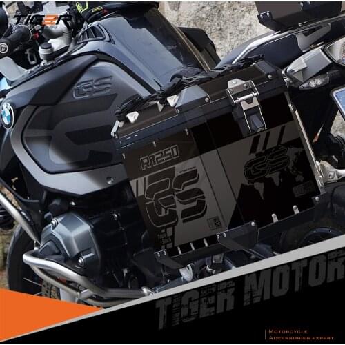 For BMW Panniers 40 Years GS R1250GS Adventure 2019-2021 Motorcycle Aluminum Box Reflective Sticker