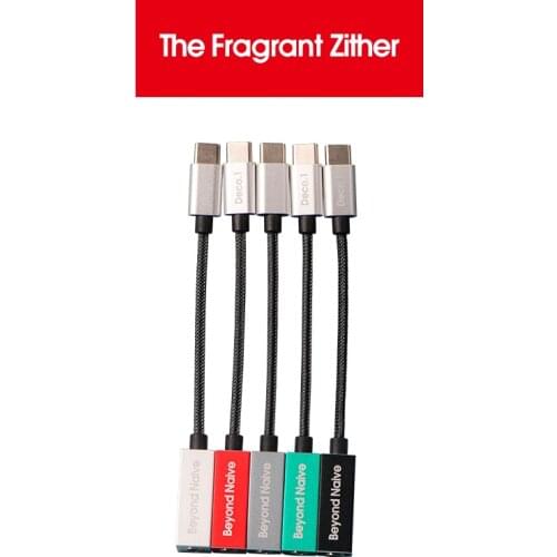 TFZ USB TypeC Male To 3.5MM Earphone Audio Cable,Intelligent Chip Decoding Converter