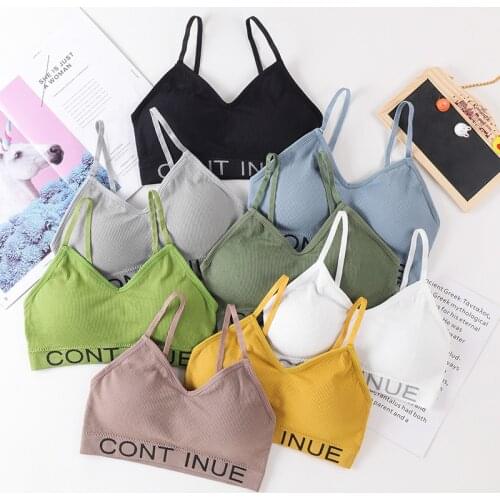 Top Women Breathable Sports Bra Female Athletic Gym Yoga Anti-sweat Shockproof Padded Running Fitness Workout Crop Top