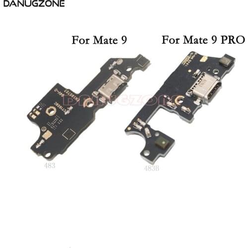 10PCS/Lot For Huawei Mate 9 MT9 / Mate 9 Pro USB Charging Dock Jack Plug Socket Port Connector Charge Board Flex Cable