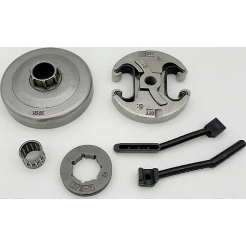 Clutch Drum 3/8" 7T Needle Bearing Fit For HUSQVARNA 455 460 Gasoline Chainsaw Spare Parts