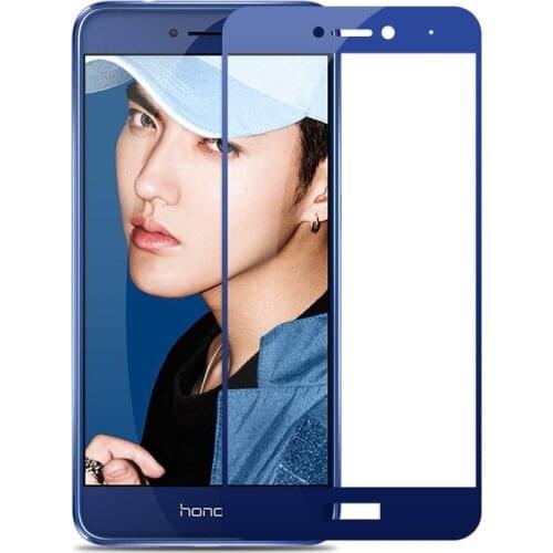 For Huawei GR3 2017 5.2" for Huawei P9 LITE 2017 Tempered Glass Screen Protector for Huawei Honor 8 Lite full Cover glass Film