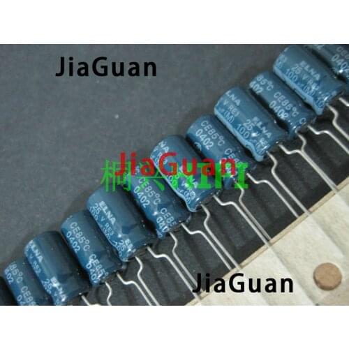 50pcs NEW ELNA RE3 100uF/25V 6.3X11MM audio electrolytic capacitor 25V100UF blue robe 25V 100UF re3 100uf 25v