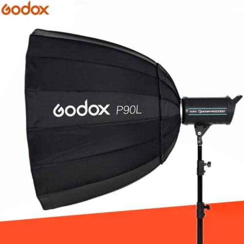 Godox Deep Parabolic Bowens Mount Softbox P90L 90CM 35" for Studio Flash Speedlite Reflector Photo Studio Softbox