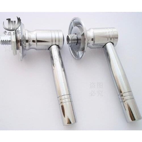 Front and Back Handle round Steel/Gun Cabinet Double Handle File Cabinet Safe Safe Handle Pair