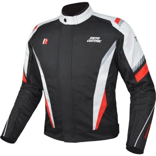 M-3XL Motorcycle Jacket Protective Gear Men Waterproof Moto Jacket Motorbike Clothing Set Motocross Jacket Black