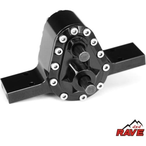 RAVE 2/1 Metal Transfer Case for 1/10 RC TAMIYA Jeep SCX10 D90 DIY Crawler Car Model Accessories TH17938-SMT6