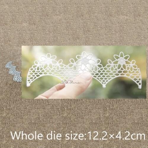 New Design Craft Metal Cutting Die flower edge decoration scrapbook die cuts Album Paper Card Craft Embossing die cuts