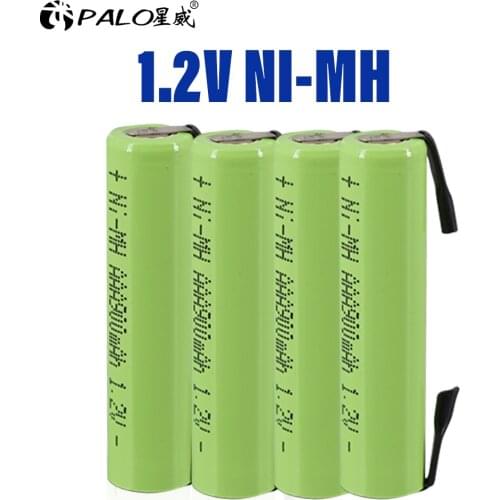 PALO 900mAh AAA Rechargeable Batteries aaa 3A 1.2V Battery For Remote Control Electronic toys LED light Shaver Radio
