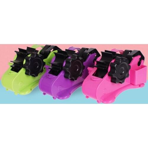 Semi-Auto Tape Dispenser With 35mm Fixed Length Tape Cutter Desktop Office Packing Home Tools P9YA