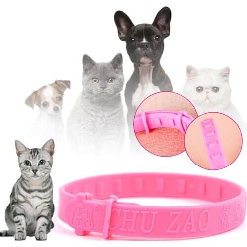 Pink Pet Collar For Dog Cat Adjustable Pet Identification Collar Mark Neck Strap for Dogs Cats Puppy Pet Accessories