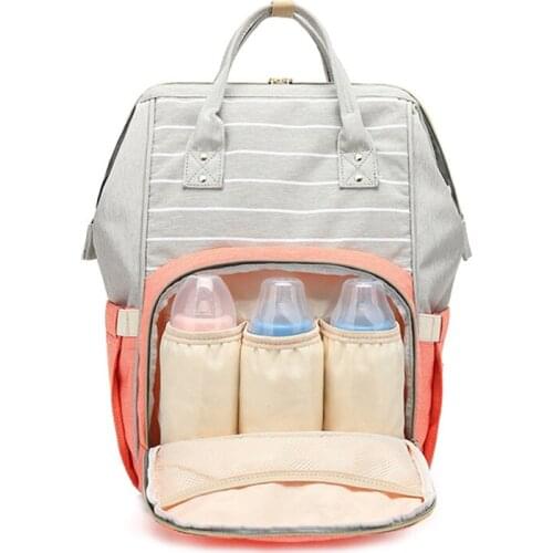 Nesitu High Quality Large Oxford Mommy Diaper Bag Baby Nappy Bag Nursing Bag Fashion Travel Backpack Care Bag for Mother Kid M28