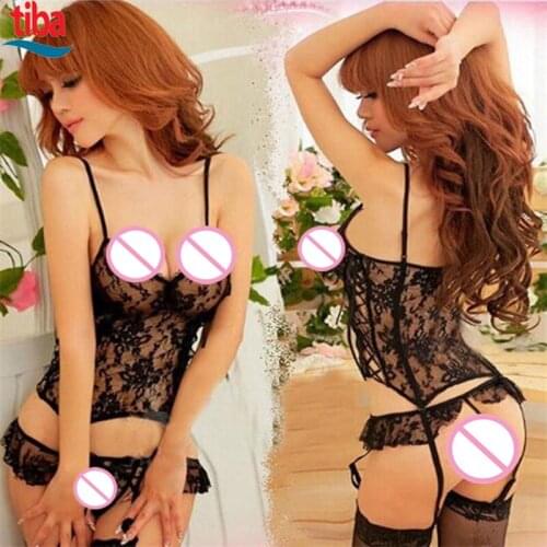 TB-0046 Women Sexy Lingerie Hot M-SEX 2PCS Halter Sexy Lingerie Sexy Wonder Woman Costumes Sex Dress Sexy Underwear