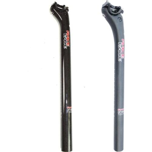 Race Face Next Series White Logo Sticker Bike Seatpost 3k Gloss/matte Full Carbon Fiber Bike Seatpost Mtb/Road Bicycle Seatpost