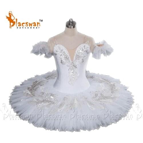 Adult White Candid Professional Ballet Tutus BT676 The Sleeping Beauty Classical Ballet Tutu Kids Nutcracker Pancake Tutu