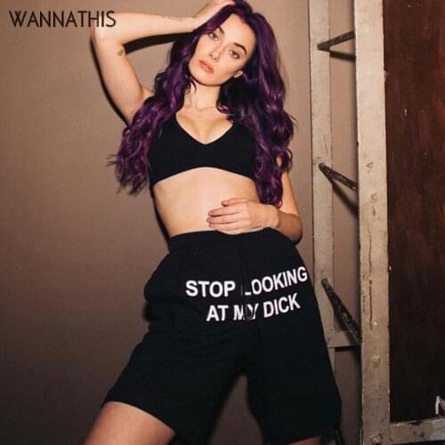 WannaThis Women's Cotton Shorts