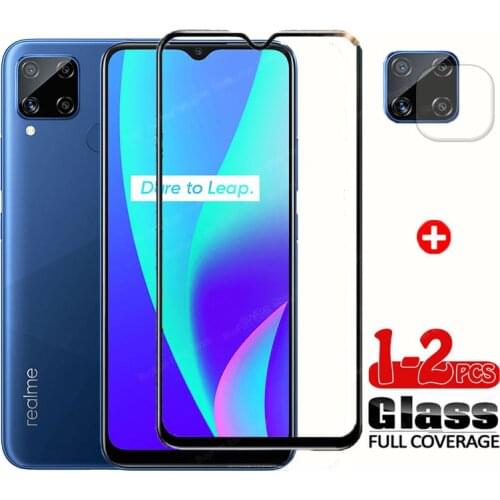 Camera Glass For Oppo Realme C15 Tempered Glass Back Lens Screen Protector Film on Real me C 15 C15 Protective Glass RMX2180