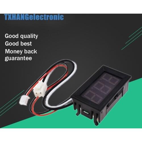 0.56" LED Display Meter Digital Ammeters Panel 4 Digit Current Amp Gauge Tester diy electronics