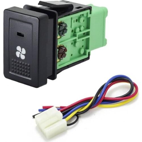 1PC fan Rearview mirror folding After Fog Light Driving recorder radar Front Fog Light Switch Button For Nissan X-TRAIL 14-20