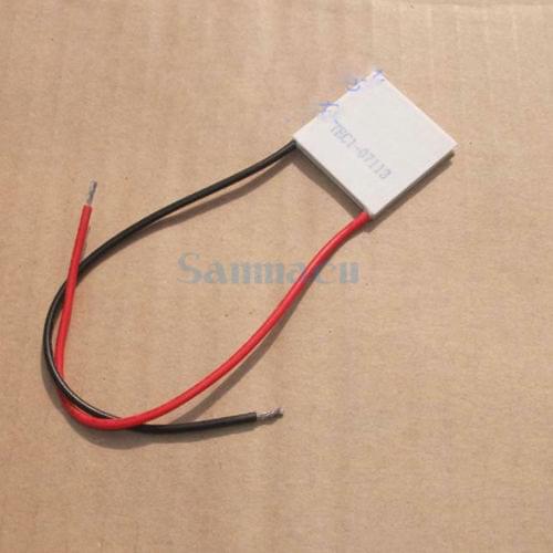 30x30x3.2mm 13A 8.4V 61W TEC1-07113 Thermoelectric Cooler Peltier Heatsink