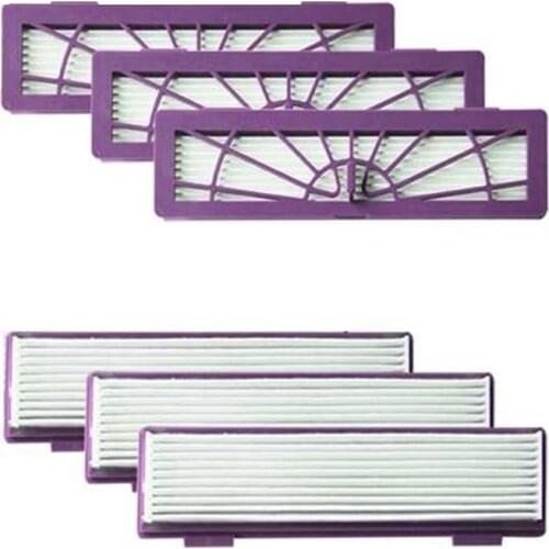 6-Pack High Performance Filters Accessories for All Neato Botvac Robotics D Series Connected D3 D5 Vacuum Cleaner