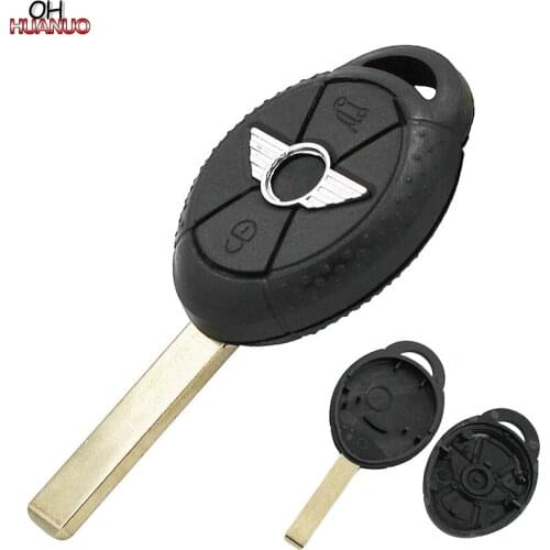 3 Button Replacement Shell Remote Key Case Fob for BMW Mini Cooper Uncut Blade