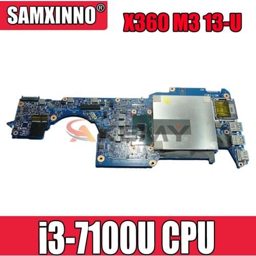 For HP Pavilion X360 M3 13-U Laptop Motherboard 448.07M06.0011 448.07M06.0031 With SR2EU i3-7100U CPU DDR4 100% Tested Fast Ship