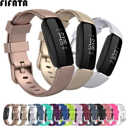 FIFATA Sport Silicone Strap For Fitbit inspire 2 Band Bracelet Smart Watch Accessories For Fitbit Inspire2 Wrist Strap Correa