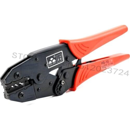 Line pressing pliers HS-10 sleeve pliers pipe wrench Automatic adjustmen Apply between 1.5-6 square millimeters