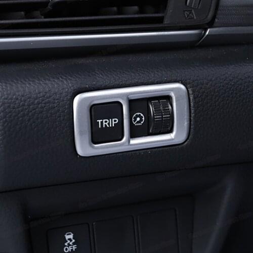 Lsrtw2017 Car Esp Dashboard Light Adjust Switch Frame Trims for Honda Accord 2018 2019 2020 2021 Interior Accessories 10 X Auto