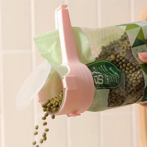Multi-function Food Storage Pouch Sealing Clip Preservation Clamp Kitchen Gadget Practical Bag Clips Home Storage Accessories