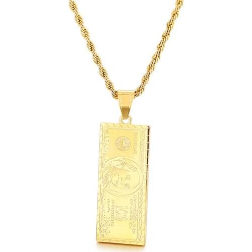 Fashionable Creative Dollar Image King Pendant Ancient Egyptian Pharaoh Stainless Steel Pendant