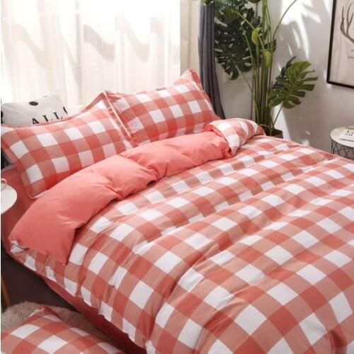 Mylb Classic bedding set 5 size grey blue flower bed linen 4pcs/set duvet cover set Pastoral bed sheet AB side duvet cover 2019