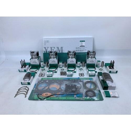 New Aftermaket Engine Part 4D84-1 Repair Kit With Full Gasket Set Piston Rings Bearing Valves For Yanmar