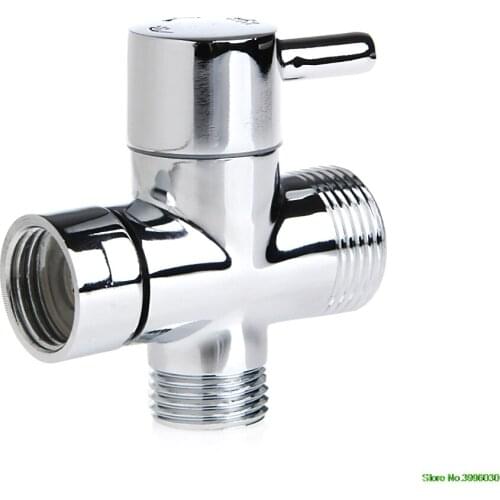 New T-adapter 3 Ways Valve For Diverter Bath Toilet Bidet Sprayer Shower Head