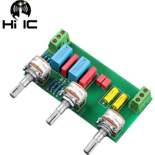 Olive HIFI Passive Tone Board Power Amplifier Board Front Stage Mixer AttenuationType Passive Adjustment Tone Board