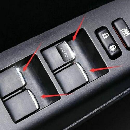 SBTMY Car window lift switch decoration sequins for Toyota Camry 2015 auto accessories car styling