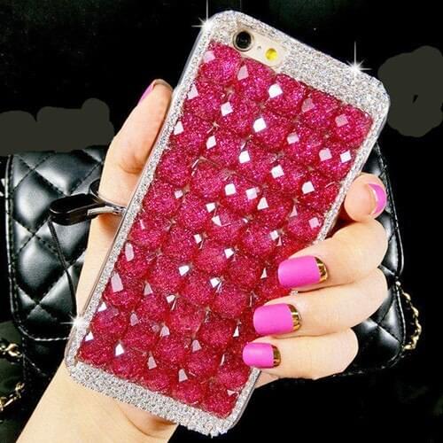 Luxury Diamond Case TPU Rhinestone Bling Cover Coque for Samsung Galaxy Note10 Plus S20 Plus Ultra S10 S9 S8 Plus Note9 Note8