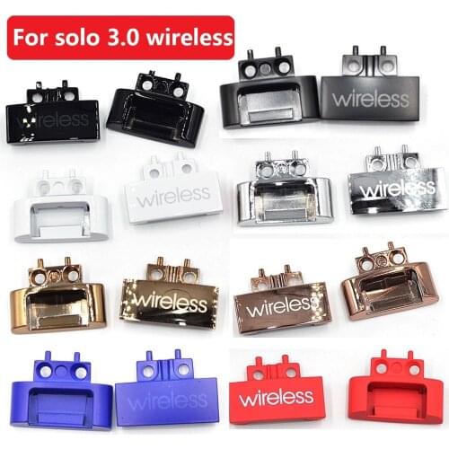 Replacement Mental Buckle Logo for Solo 3.0 Wireless Headphone Repair Parts Metal Lock Iron Sheet Connector for Solo3 Parts