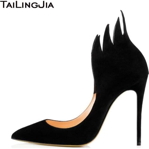 Tailingjia Suede Pumps