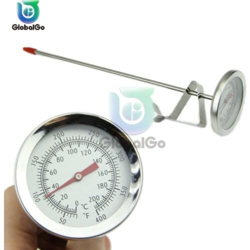 0-200 Celsius Stainless Steel Barbecue BBQ Smoker Grill Thermometer Temperature Gauge Oven Thermometer