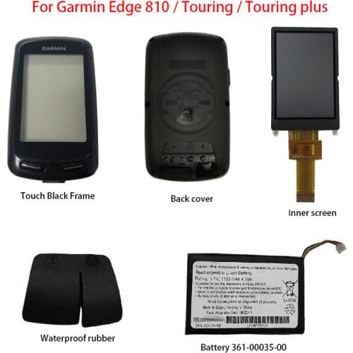 Original Back Case for GARMIN EDGE 810 Touring touring plus bicycle Inner LCD screen /Rubber /Battery 361-00035-00 Repair parts
