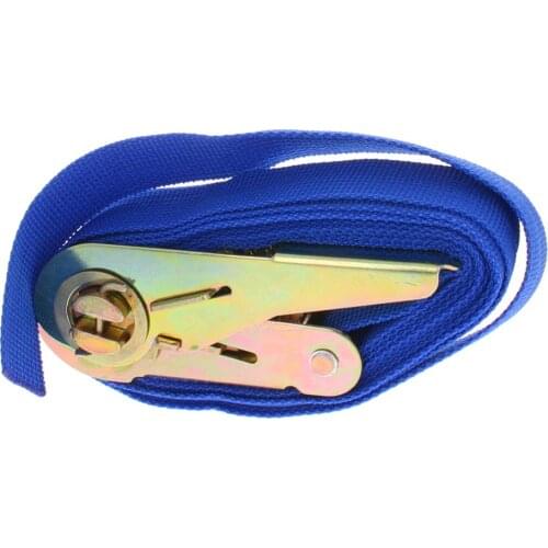 1/2pcs Binding Belts 2.5 Meters Without Hook Ratchet Inner Diameter 25mm Polypropylene Fiber Width 25mm Red/Orange/Black/Blue