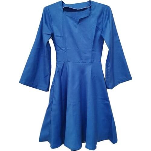 2021 Laputa Castle in the Sky Sheeta Lolita Blue Dress Cosplay Costume