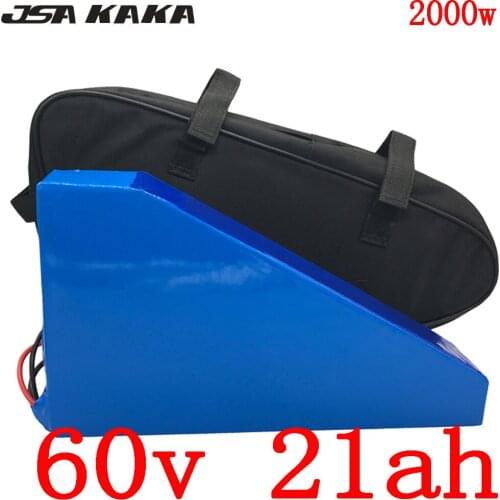 Free customs tax 60V 1500W 2000W Lithium battery 60V 20AH electric bike battery 60V20AH electric scooter battery with 5A charger