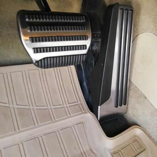 Stainless Steel Car Pedals for Infiniti G25 G35 G37 Q50 Q60 EX25 QX50 QX70 EX FX M25 Q60S AT Auto Pedal Cover 3PCS