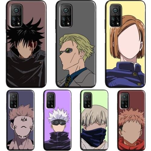 Jujutsu Kaisen Gojo Satoru Case For Xiaomi Mi 11 Ultra 9 10 Lite Mi 10T Pro Note 10 Lite Cover For POCO X3 Pro M3 F3