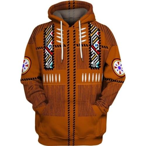 Hot sale Native Indian 3D Hoodies/sweatshirts Men Women New Fashion Hooded winter Autumn Long Sleeve streetwear Pullover-6