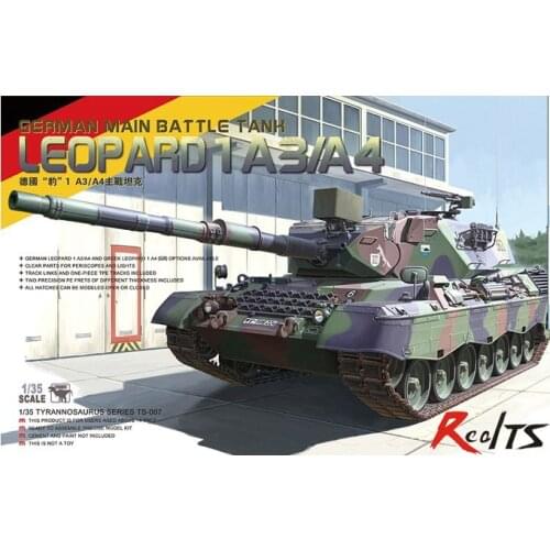 Meng model TS-007 1/35 German LEOPARD 1A3/A4 Tank plastic model kit